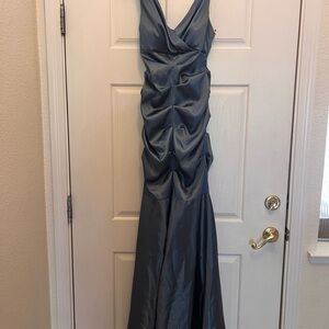 Elegant Blue Evening Gown
